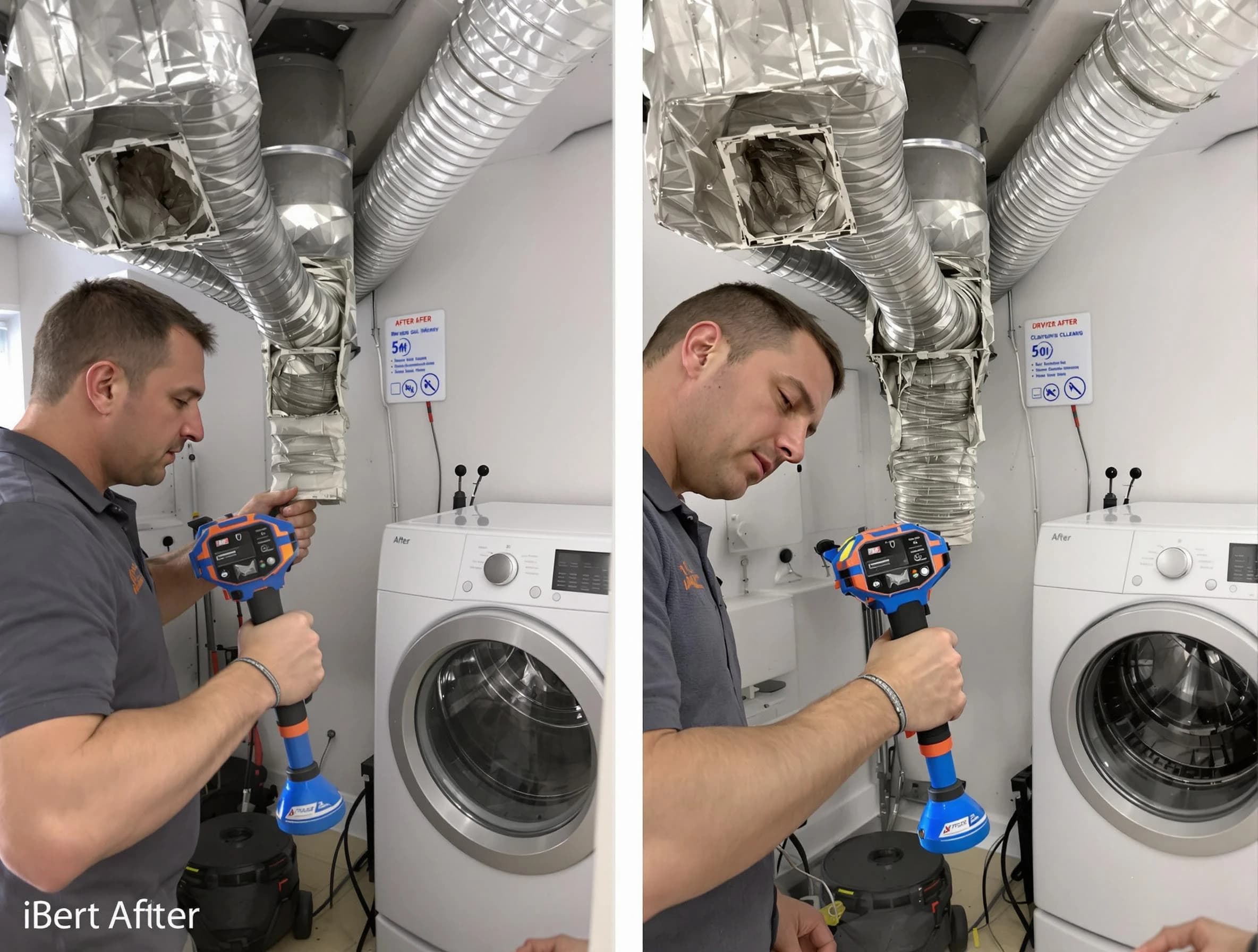 Professional clogged vent cleaning by West Covina Dryer Vent Cleaning in West Covina