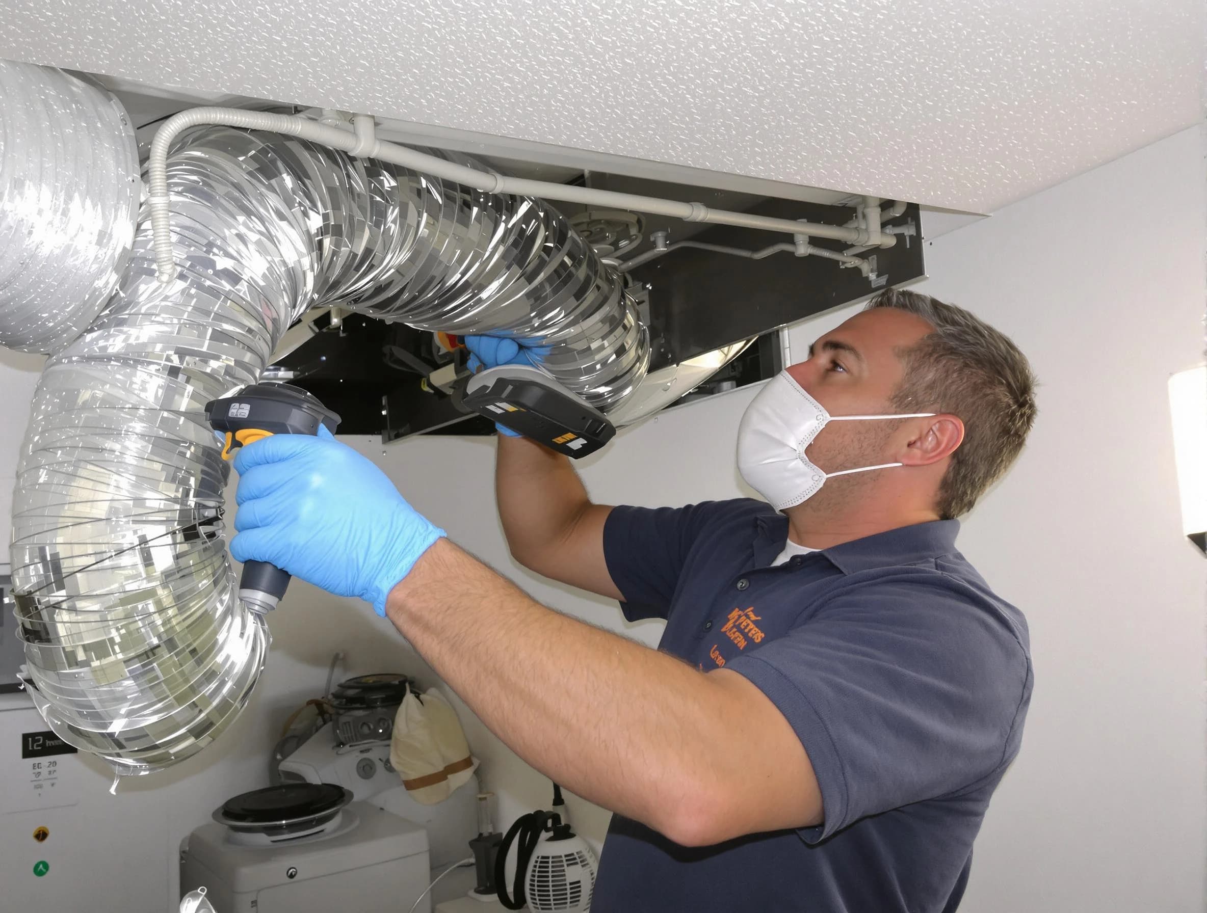 West Covina Dryer Vent Cleaning professional performing thorough residential dryer vent cleaning in West Covina