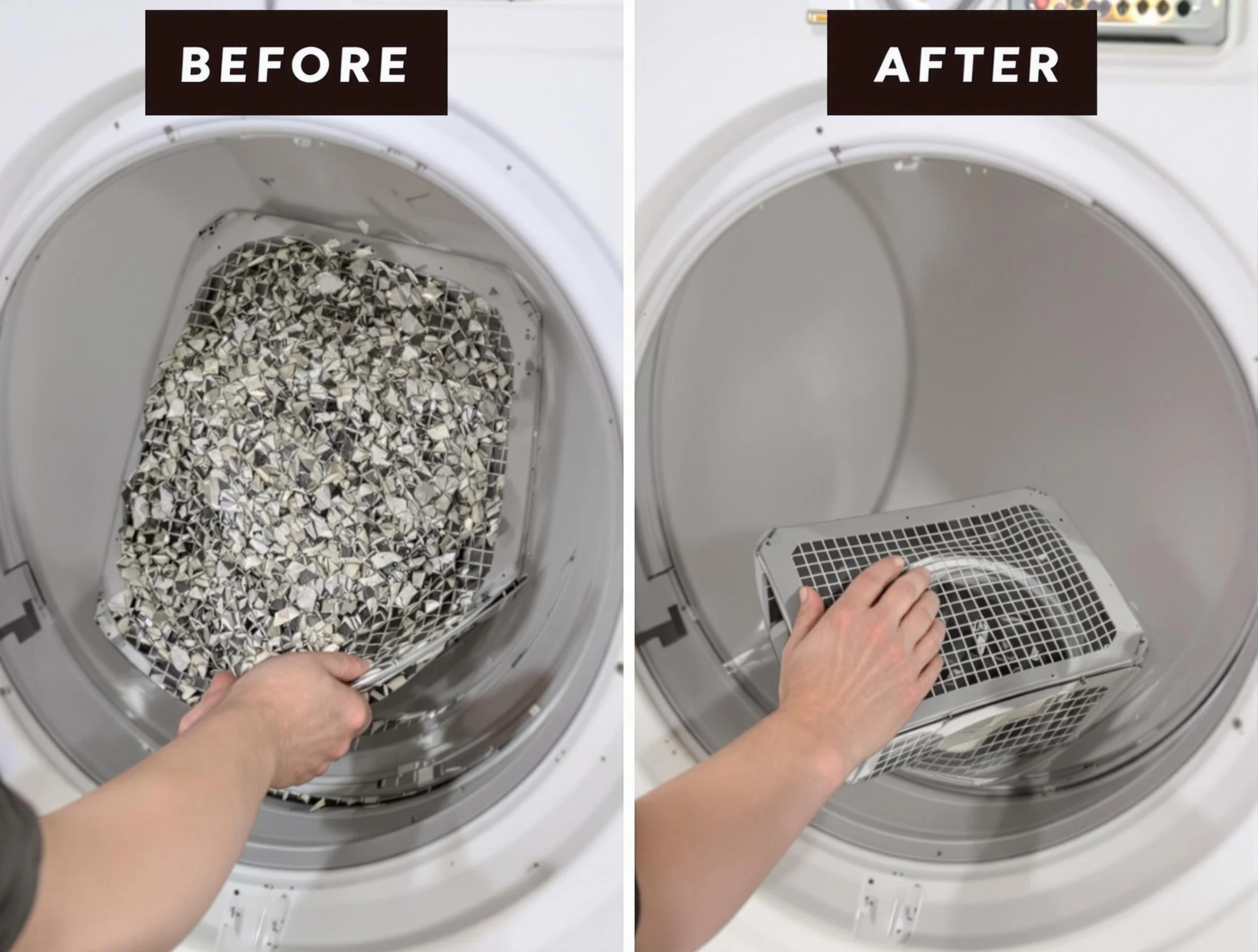 Professional lint trap cleaning by West Covina Dryer Vent Cleaning in West Covina