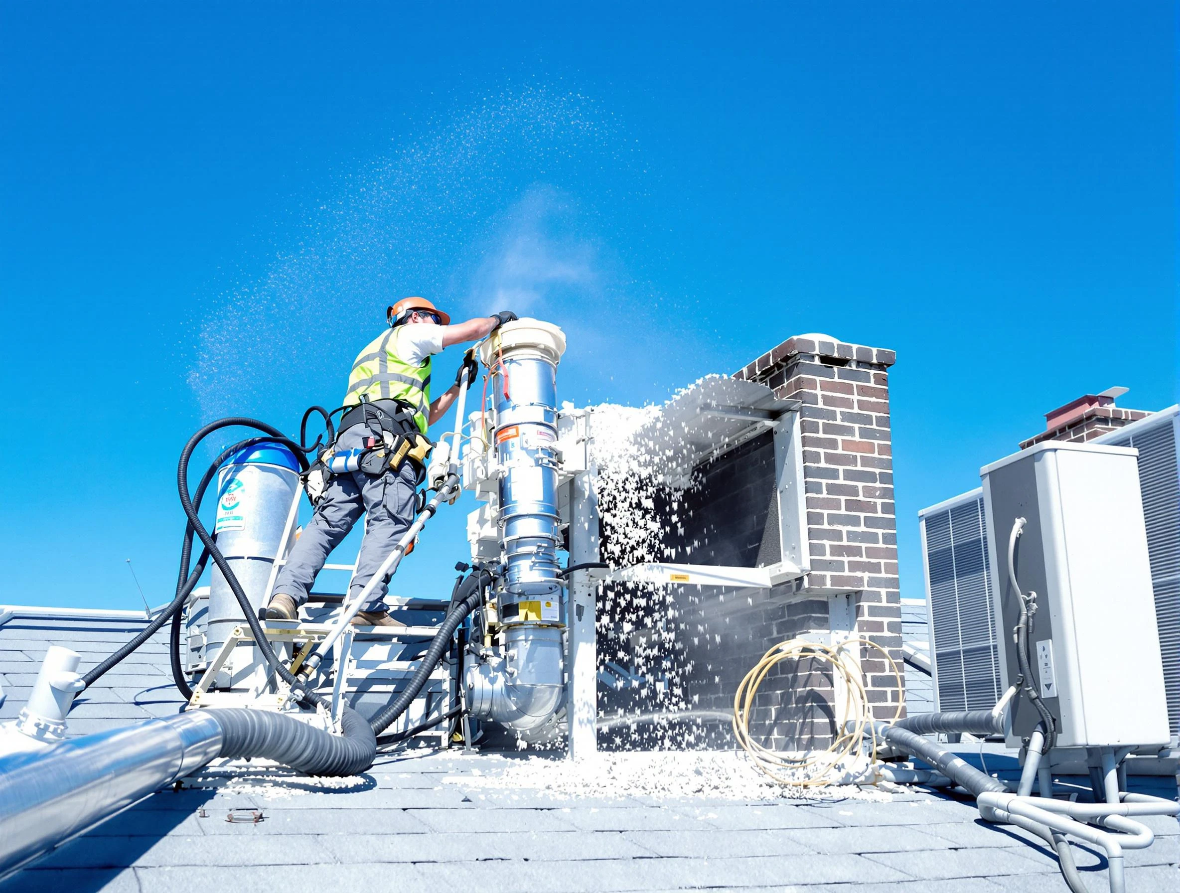 Expert roof dryer vent cleaning by West Covina Dryer Vent Cleaning in West Covina