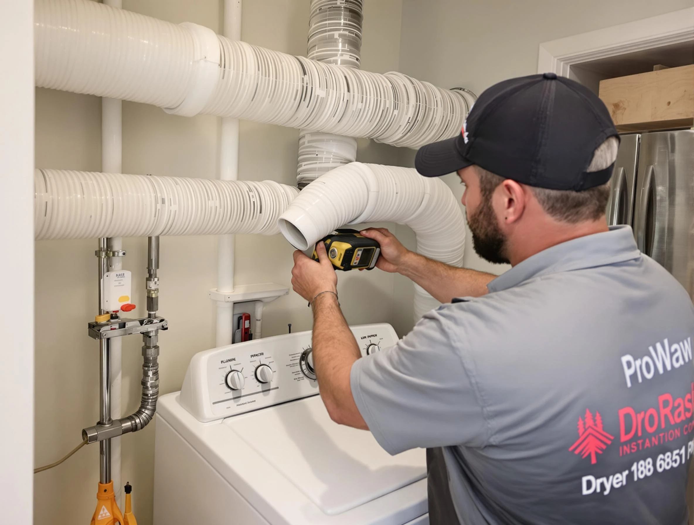 Professional dryer vent hose installation by West Covina Dryer Vent Cleaning in West Covina