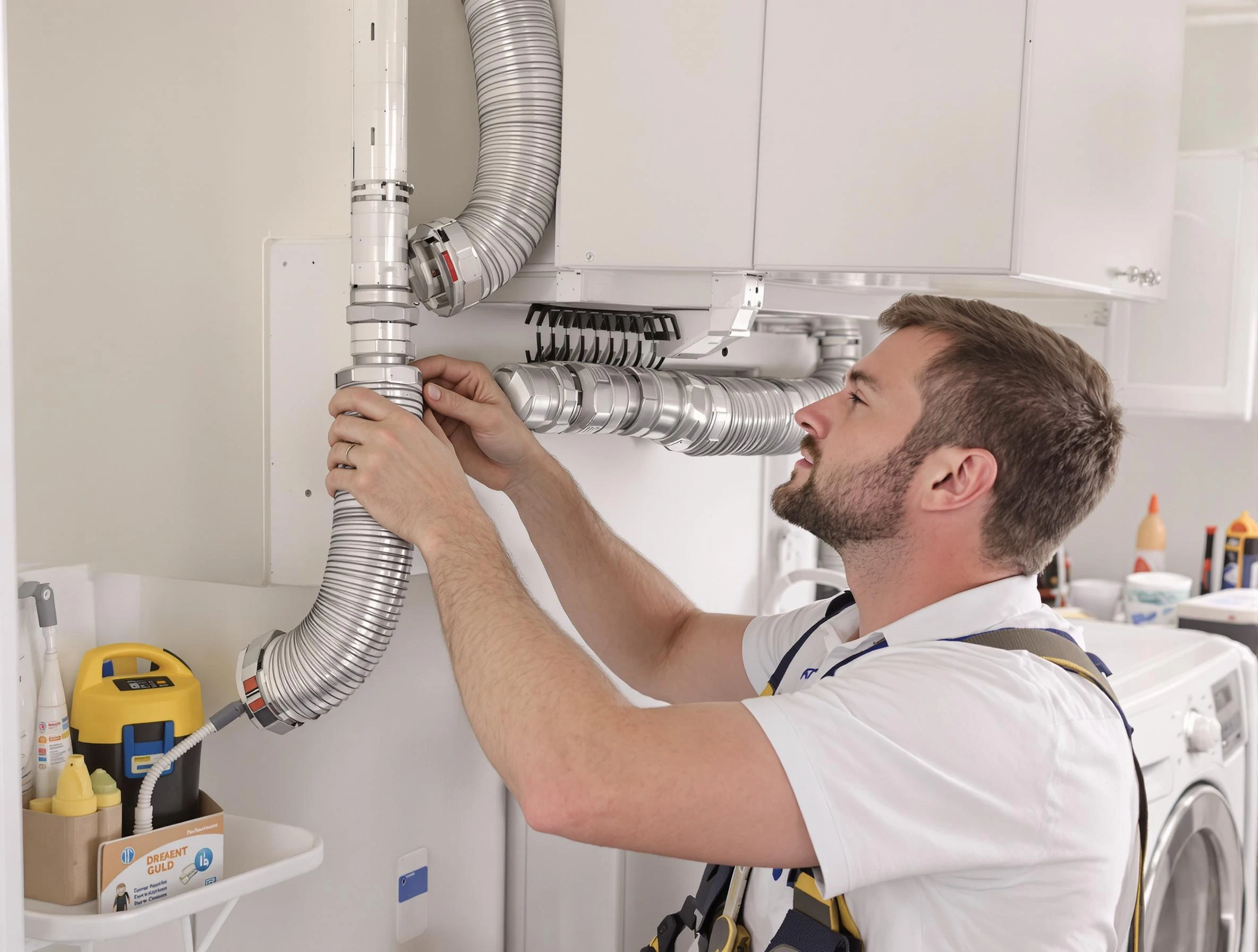 Professional dryer vent repair and installation by West Covina Dryer Vent Cleaning in West Covina
