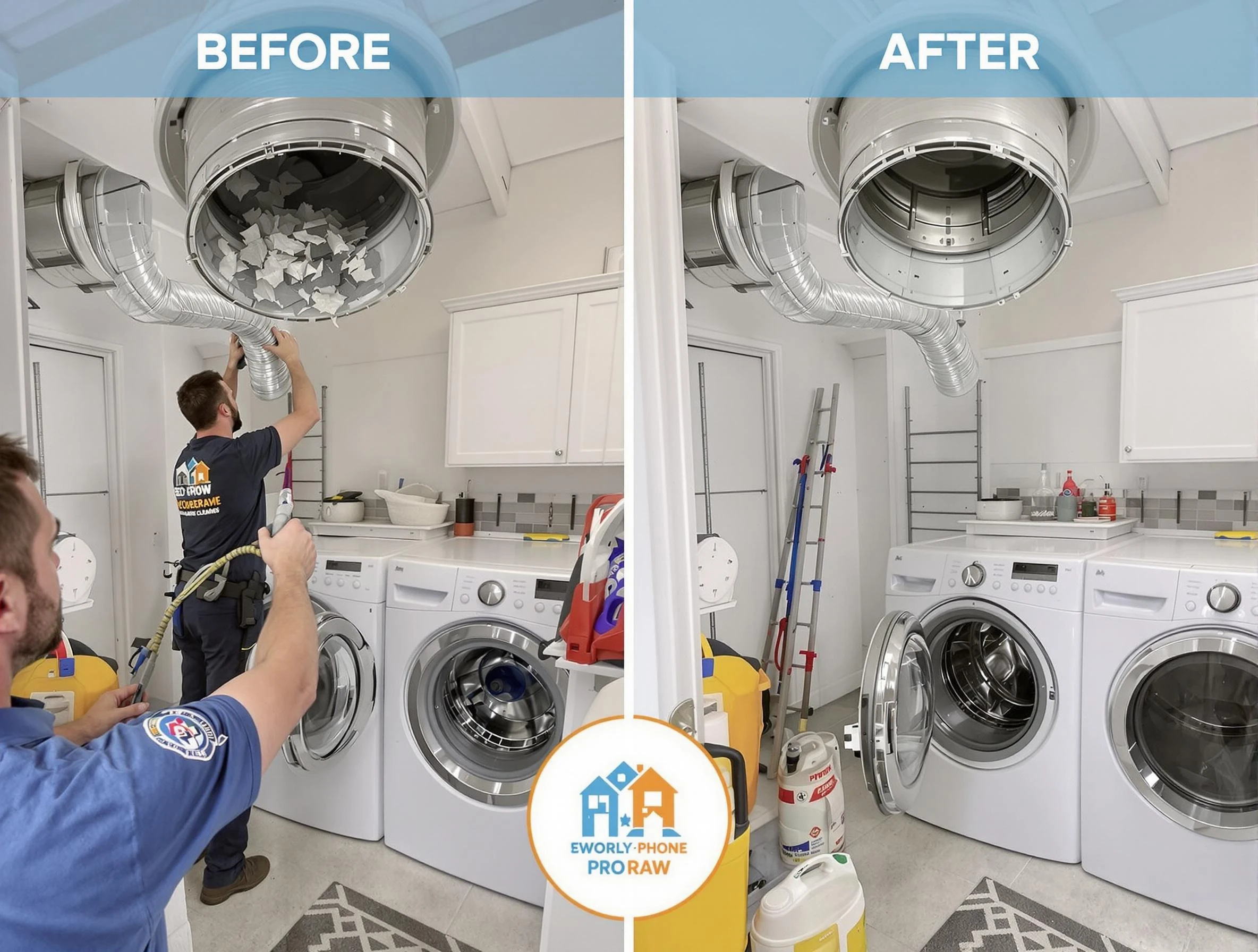 Residential dryer vent cleaning by West Covina Dryer Vent Cleaning in West Covina